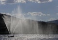 River fountain in Drammen Royalty Free Stock Photo