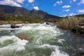 River Fresh Water Rapids Valley Royalty Free Stock Photo