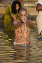 River Ganges in Varanasi - India