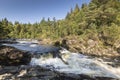 River Garry at Glengarry in Scotland. Royalty Free Stock Photo