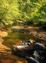 River Gelt, Cumbria, England Royalty Free Stock Photo