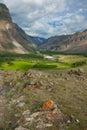 River gorge in the mountains Chulyshman