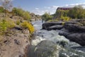 Beautiful canyon in the village of Buki, Ukraine Royalty Free Stock Photo