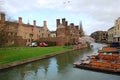 River GrantaÃ¯Â¼Ëor River Cam in University of Cambridge Royalty Free Stock Photo