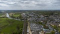 The River Great Ouse passing through the town of Ely in Cambridgeshire