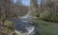 River in Great Smoky Mountains National Park Gatlinburg USA Royalty Free Stock Photo