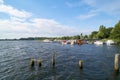 The river Havel in the Havelland near TÃÂ¶plitz Royalty Free Stock Photo