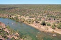 river at hawks head - kalbarri - western australia