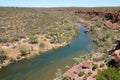 river at hawks head - kalbarri - western australia