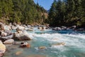 River in himalayan mountains