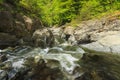 River in Hirkan national park in Lankaran Azerbaijan Royalty Free Stock Photo