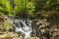 River in Hirkan national park in Lankaran Azerbaijan Royalty Free Stock Photo