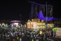 Singapore, Singapore - February 15, 2018: Chinese New Year Lantern Festival at Marina Bay, Singapore Royalty Free Stock Photo