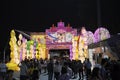 Singapore, Singapore - February 15, 2018: Chinese New Year Lantern Festival at Marina Bay, Singapore Royalty Free Stock Photo