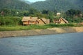 River and huts