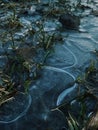 Frozen River Phone Background Royalty Free Stock Photo
