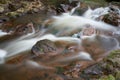 The river Ilse at Ilsenburg in the Harz National Park in Germany Royalty Free Stock Photo