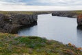 The river Ilyinka on Novaya Zemlya Royalty Free Stock Photo