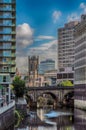 River Irwell, Manchester Royalty Free Stock Photo