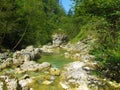 River Iska in Iski vintgar in Slovenia