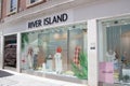 The River Island shop in Exeter, Devon in the UK