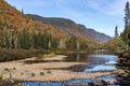 River at Jacques Cartier National Park. Quebec. Canada. Royalty Free Stock Photo
