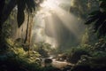 River in Jungles, Generative AI