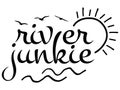 River Junkie vector design