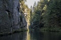 River Kamenice National Park Bohemia Switzerland