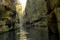 River Kamenice National Park Bohemia Switzerland