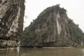 River and karst mountains. Nimh Binh, Vietnam.