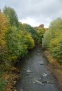 River Kelvin in Autumn, Glasgow Scotland