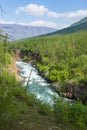 River Khikhikal. Putorana Plateau, Taimyr