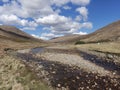 River Kinglass, Glen Kinglass, Scotland west highlands in spring