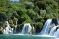 The river Krka Royalty Free Stock Photo