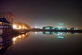 river Kuban at night