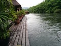 River kwae at kanchanaburi