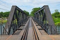 River Kwai Bridge aka Death Railway Royalty Free Stock Photo