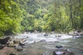 River at La Fortuna Waterfall in Arenal National Park, Costa Rica