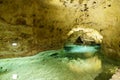 River in Lake cave in Tapolca. Hungary Royalty Free Stock Photo