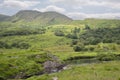 River and lake on the kerry way