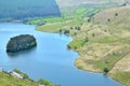 river landscape in Elan Valley in Wales, UK