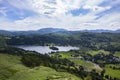 River and landscape in Grasmere Royalty Free Stock Photo