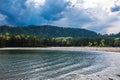 River landscape with stones. Katun River, Altai Mountains Royalty Free Stock Photo