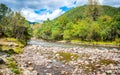 River and landscape view of Potatso national park Yunnan China