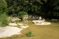 River lauquet in Corbieres, France