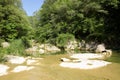 River lauquet in Corbieres, France