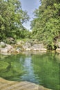 River lauquet in Corbieres, France