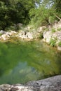 River lauquet in Corbieres, France