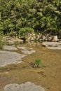 River lauquet in Corbieres, France